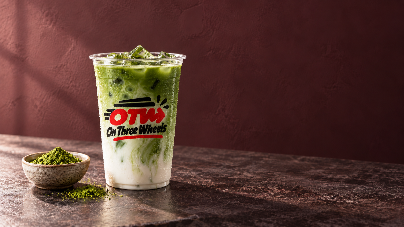 Iced Matcha Latte — ilustrasi produk OTW